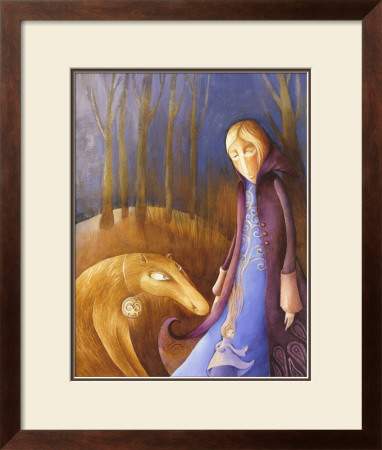The Princess Of The Forest by Gosia Mosz Pricing Limited Edition Print image