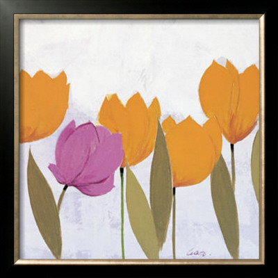 Tulipanes Naranjas Ii by Celeste Pricing Limited Edition Print image