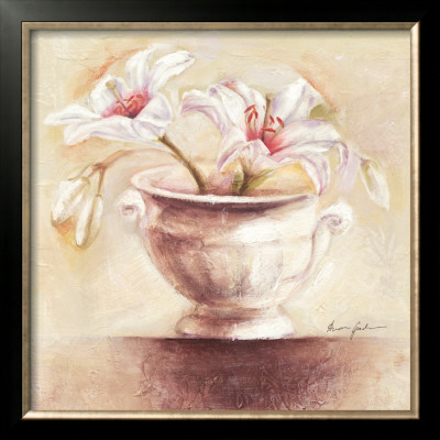 Cup Of White Lilies by Anna Gardner Pricing Limited Edition Print image