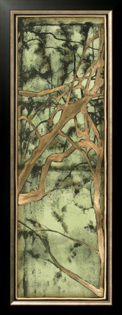 Tree In Silhouette Panel I by Jennifer Goldberger Pricing Limited Edition Print image