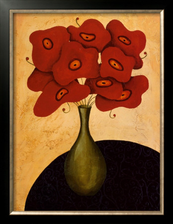 Bouquet Rouge by Jocelyne Anderson-Tapp Pricing Limited Edition Print image