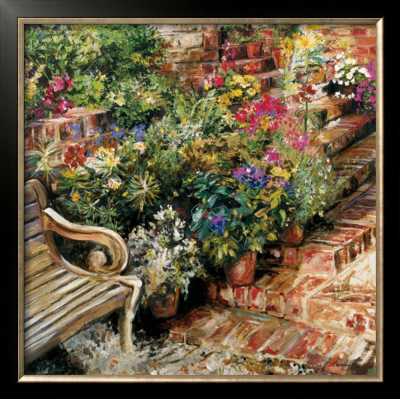 City Patio Ii by Dennis Carney Pricing Limited Edition Print image