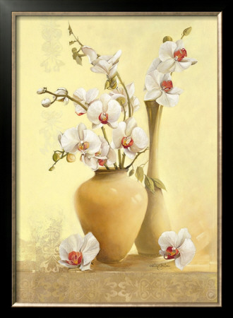 Les Vases D'orchidees by Gérard Beauvoir Pricing Limited Edition Print image