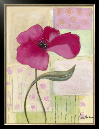 Pink Poppies Ii by Milena More Pricing Limited Edition Print image