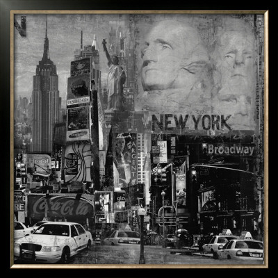 Manhattan In Black And White Ii by John Clarke Pricing Limited Edition Print image