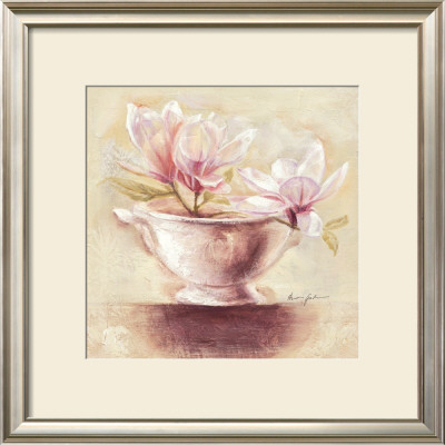 Cup Of Dainty Magnolias by Anna Gardner Pricing Limited Edition Print image