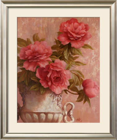 Pink Roses by T. C. Chiu Pricing Limited Edition Print image