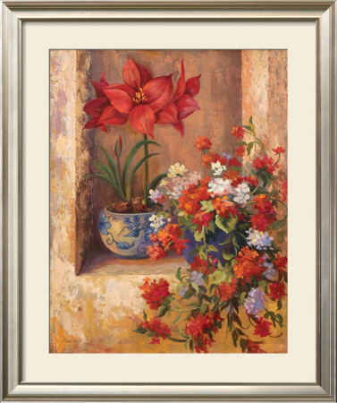 Flores De Espana Ii by Linda Wacaster Pricing Limited Edition Print image
