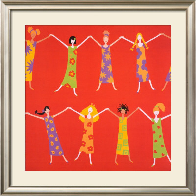 Global Girls by Barbara Leonard Pricing Limited Edition Print image