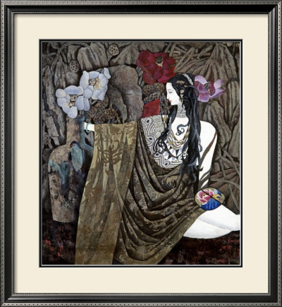 Goddess Of Flowers Series, No. 4 by Hua Long Pricing Limited Edition Print image