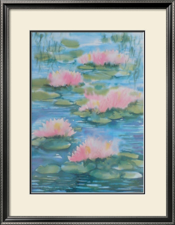 Waterlilies I by Fay Powell Pricing Limited Edition Print image