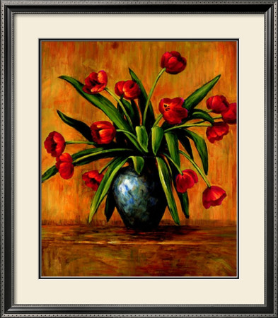 Red Tulips by Brian Francis Pricing Limited Edition Print image