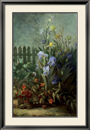 Flower Garden by Marthe Elisabeth Barbaud-Koch Pricing Limited Edition Print image