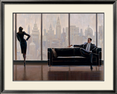 Pensive New York by Brent Lynch Pricing Limited Edition Print image