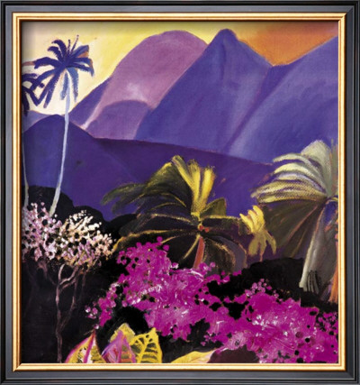 Les Pitons by Catherine Theodose Pricing Limited Edition Print image