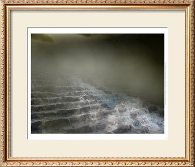 Misty Falls by Lucas Goldfinger Pricing Limited Edition Print image