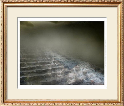 Misty Falls by Lucas Goldfinger Pricing Limited Edition Print image