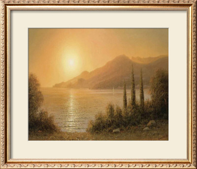 Evening In Jalta by A. Gorjacev Pricing Limited Edition Print image