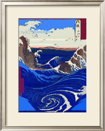 Whirlpools At Naruto by Hiroshige Ii Pricing Limited Edition Print image