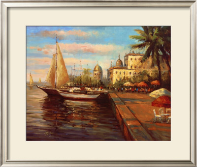 Santo Domingo Harbor by Enrique Bolo Pricing Limited Edition Print image
