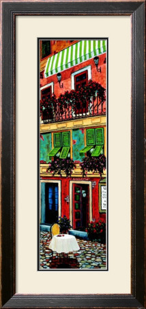 Tall Green Awning by Patricia George Pricing Limited Edition Print image