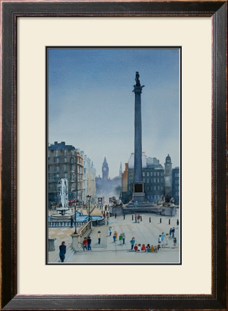 Trafalgar Square, London by Peter French Pricing Limited Edition Print image