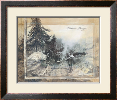 Colorado Campfire by Susenne Telage Pricing Limited Edition Print image