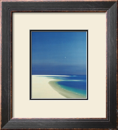 Moon Over The Bay by John Miller Pricing Limited Edition Print image