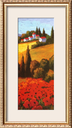 Tuscan Poppies Panel Ii by Parrocel Pricing Limited Edition Print image