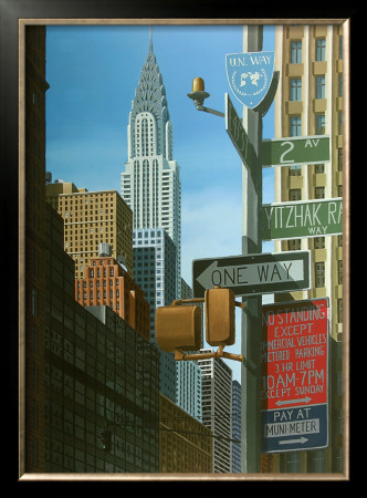Chrysler From 2Nd Avenue by Eric Peyret Pricing Limited Edition Print image
