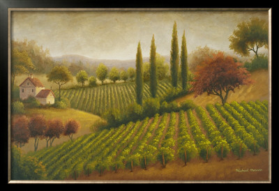 Vineyard In The Sun I by Michael Marcon Pricing Limited Edition Print image
