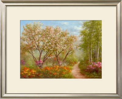 Waldweg In Der Sonne by Heinz Scholnhammer Pricing Limited Edition Print image