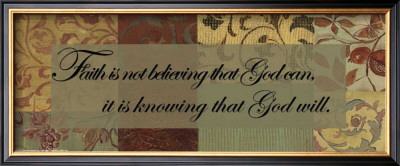 Words To Live By: Faith by Smith-Haynes Pricing Limited Edition Print image