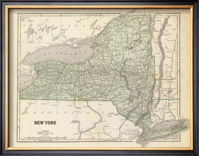 New York, C.1845 by Sidney E. Morse Pricing Limited Edition Print image