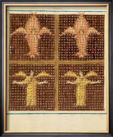 De Laudibus Sanctae Crucis: Poem No. 4, 9Th Century by Magnetius Hrabanus Maurus Pricing Limited Edition Print image