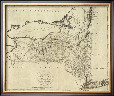 State Of New York, C.1796 by John Reid Pricing Limited Edition Print image
