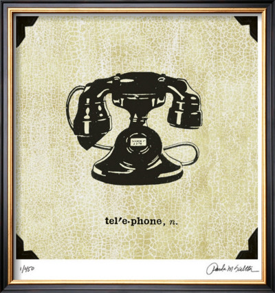 Office Telephone by Paula Scaletta Pricing Limited Edition Print image