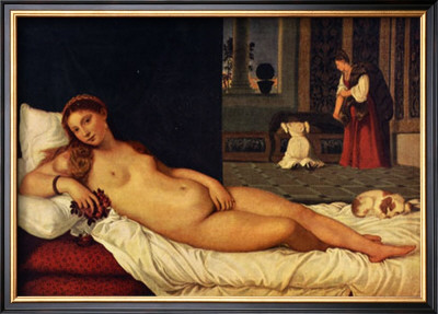 La Venus D'urbin by Titian (Tiziano Vecelli) Pricing Limited Edition Print image