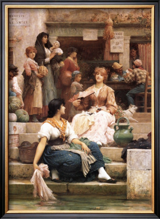 Venetians by Samuel Luke Fildes Pricing Limited Edition Print image