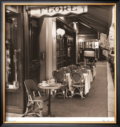 Caf, De Flore by Alan Blaustein Pricing Limited Edition Print image