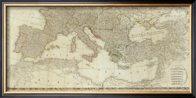 Northern Europe Divided Into Its Empires, Kingdoms, States, Republics, C.1787 by Thomas Kitchin Pricing Limited Edition Print image