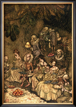 Fairy Feast by Arthur Rackham Pricing Limited Edition Print image