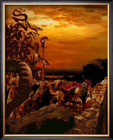 The Hydra And The Golden Fleece by Howard David Johnson Pricing Limited Edition Print image