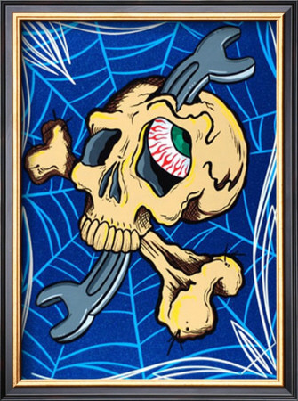 Skull And Wrench by Wes Core Pricing Limited Edition Print image