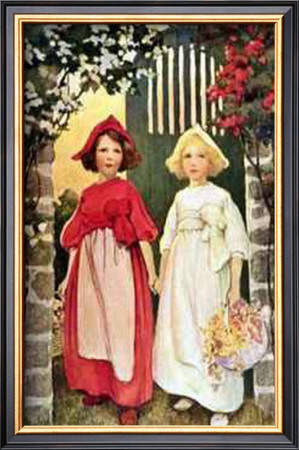 Snow White And Rose Red by Jessie Willcox-Smith Pricing Limited Edition Print image