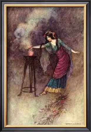 Medea by Warwick Goble Pricing Limited Edition Print image