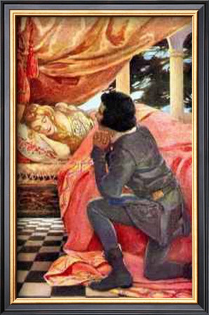 Sleeping Beauty by Jessie Willcox-Smith Pricing Limited Edition Print image
