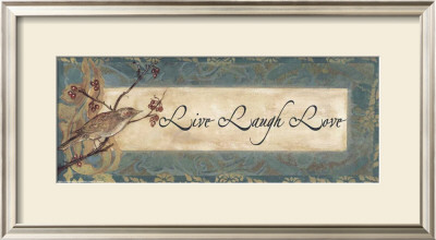 Words To Live By: Live Laugh Love by Smith-Haynes Pricing Limited Edition Print image