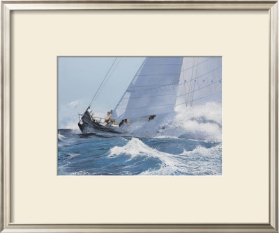 Racing Waves I by Robert G. Radcliffe Pricing Limited Edition Print image