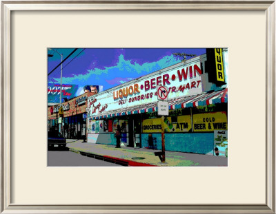Liquor Beer Wine, Venice Beach, California by Steve Ash Pricing Limited Edition Print image